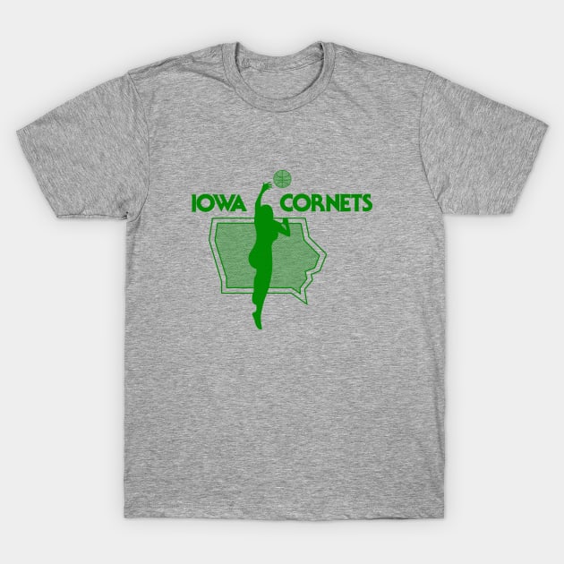 Retro Women's Iowa Cornets 1978 T-Shirt by LocalZonly